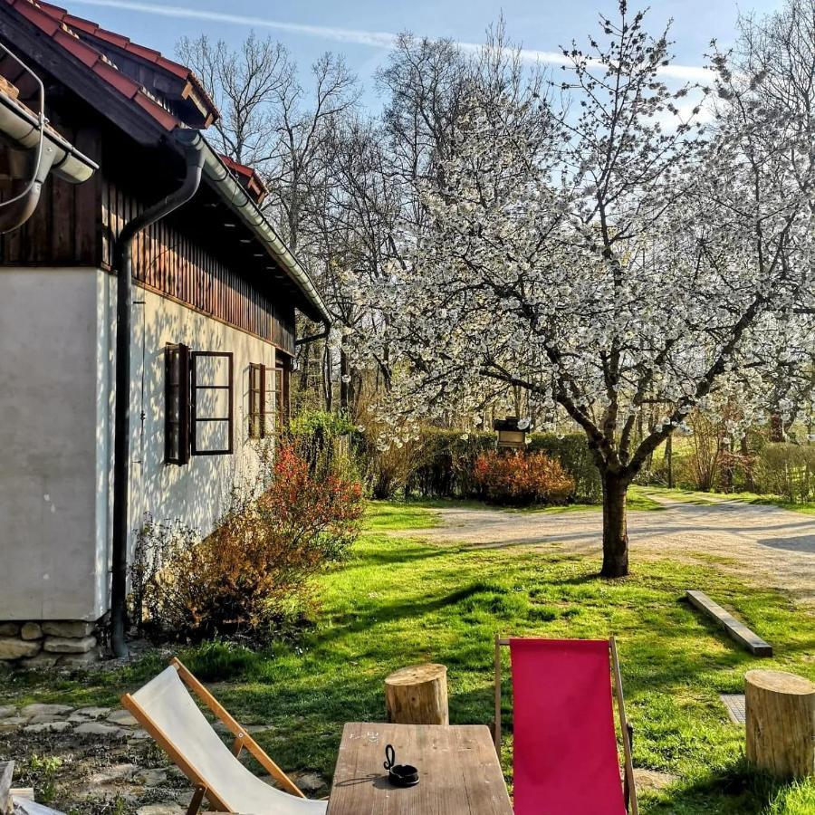 Apartmány Červený Dvůr Chvalšiny Esterno foto